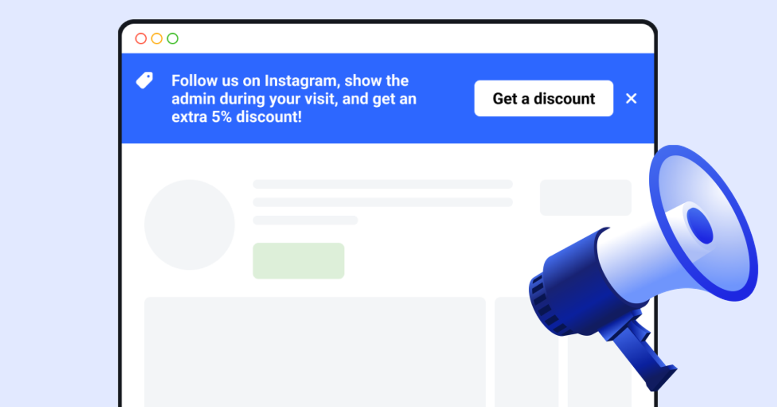 ⚡ Panel promo untuk situs web Anda